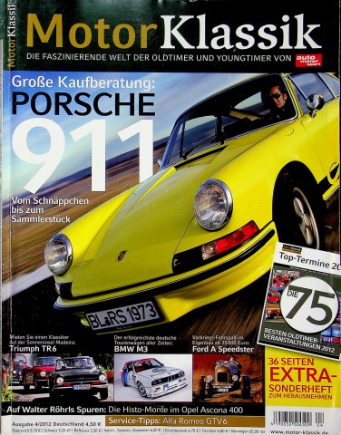 Deckblatt Motor Klassik (04/2012)